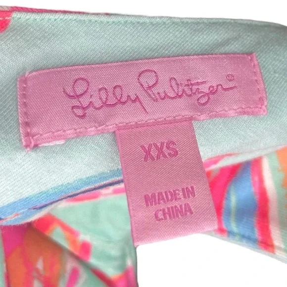 Lilly Pulitzer Sloane Maxi Dress Minty Fresh On The Rocks Seashell Size XXS - Picture 3 of 9